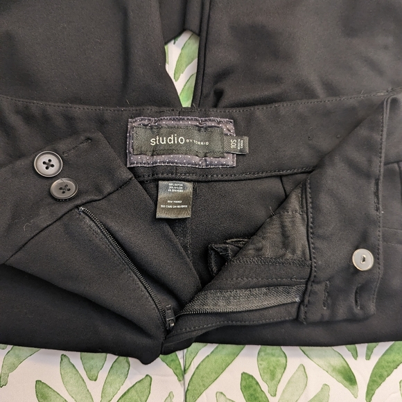 Torrid Studios Wide Leg Black Dress Pants - Picture 5 of 5